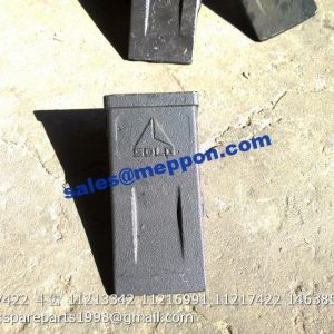 11217422 tooth 11213342 11216991 11217422 14638529 SDLG LGW6150E LG6150E LG6135E E7150F E6150F E6125F EXCAVATOR PARTS