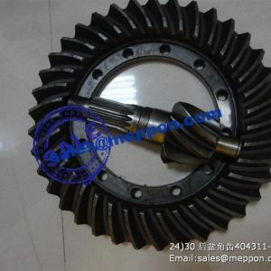 404311-24D BEVEL GEAR SET 7-37-17 LONKING WHEEL LOADER SPARE PARTS