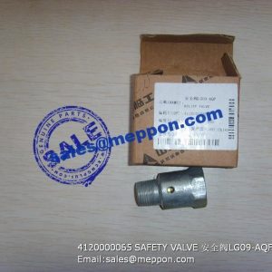 4120000065 SAFETY VALVE LG09-AQF SDLG WHEEL LOADER,ROAD ROLLER SPARE PARTS