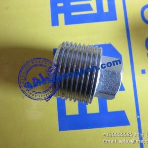 4120000080 PLUG SDLG WHEEL LOADER SPARE PARTS