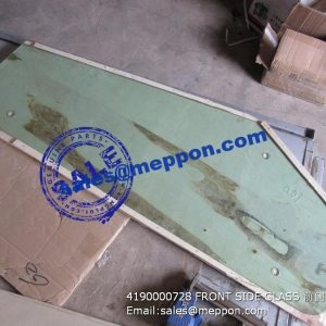 4190000728 FRONT SIDE GLASS SDLG LG933L WHEEL LOADER SPARE PARTS