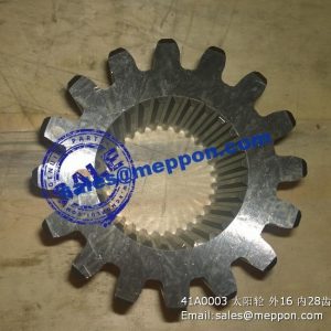 41A0003 SUN GEAR,LIUGONG AXLE SPARE PARTS