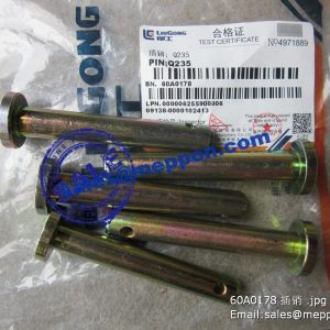 60A0178 PIN LIUGONG SPARE PARTS CLG816 CLG836 ZL30E