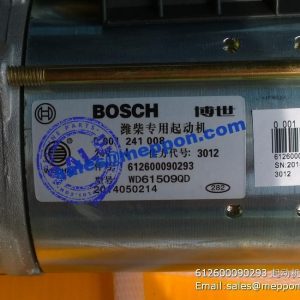 612600090293 starter motor weichai spare parts