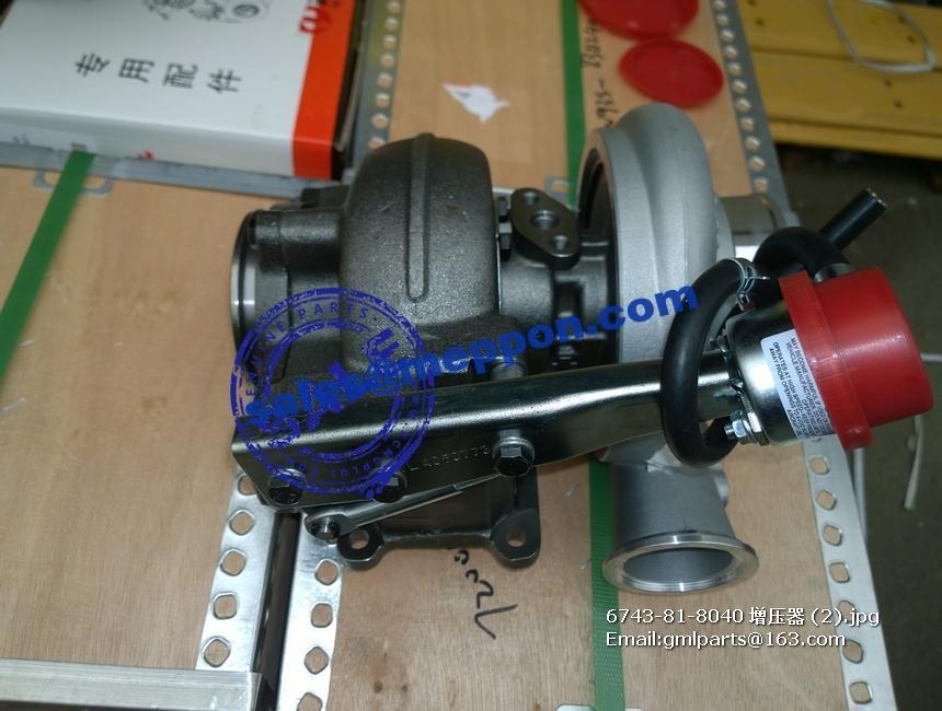 6743-81-8040 komatsu turbocharger
