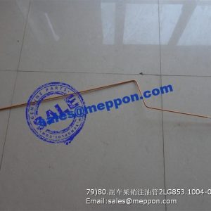 Oscillating suspension oil filling pipe LG853.1004-004A lonking spare parts
