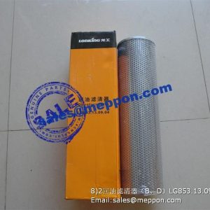 OIL RETURN FILTER LG853.13.09.04 LONKING WHEEL LOADER SPARE PARTS