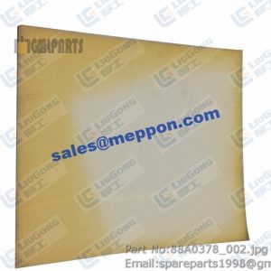 RIGHT TOP HEAT-PROOF PLATE