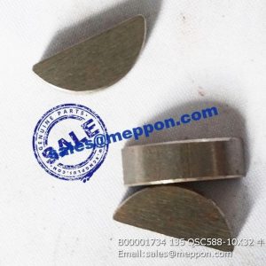 B00001734 135 QSC588-10X32 HALF ROUND KEY PS08712