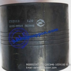 B00002282 135 QSC646-102X100 rubber hose 4110000186461 PS08922 W014202540