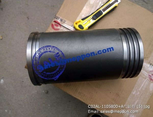 C02AL-1105800+A liner shangchai c6121 spare parts 1105800