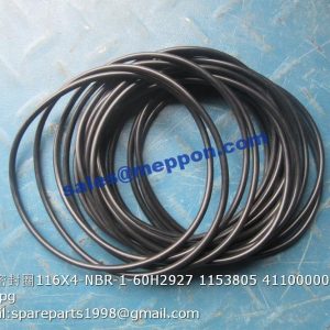 O-RING 116X4-NBR-1-60H2927 01153805 4110000054003