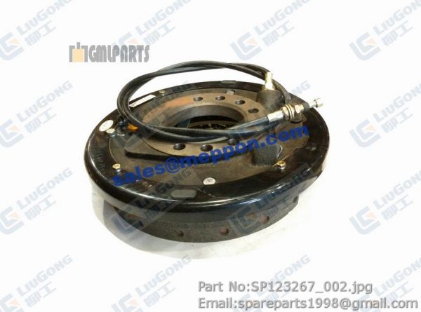 Right brake assembly