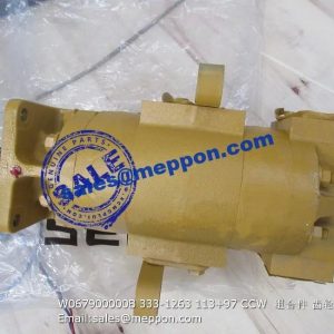 W067900000B 333-1263 113+97 CCW  W067000000B GEAR PUMP SEM WHEEL LOADER 658 669