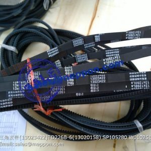 belt 13023422 TD226B-6 13020158 SP105280 W010251280 deutz liugong sem spare parts