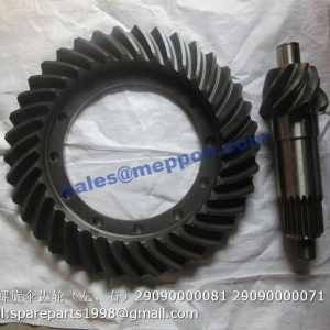 29090000081 29090000071 3050900203 REAR LARGE SPRIAL BEVEL GEAR SDLG