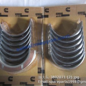 3802071 cummins main bearing 0.25