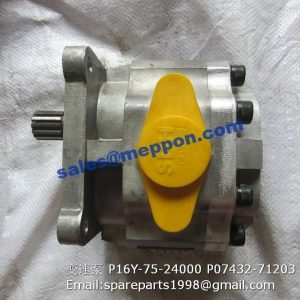 16Y-75-24000 07432-71203 GEAR PUMP SHANTUI BULLDOZER