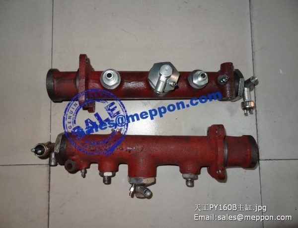 PY160B 主缸 tiangong py160b motor grader main brake cylinder