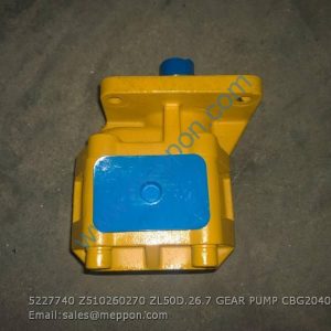 5227740 Z510260270 ZL50D.26.7 GEAR PUMP CBG2040 SEM