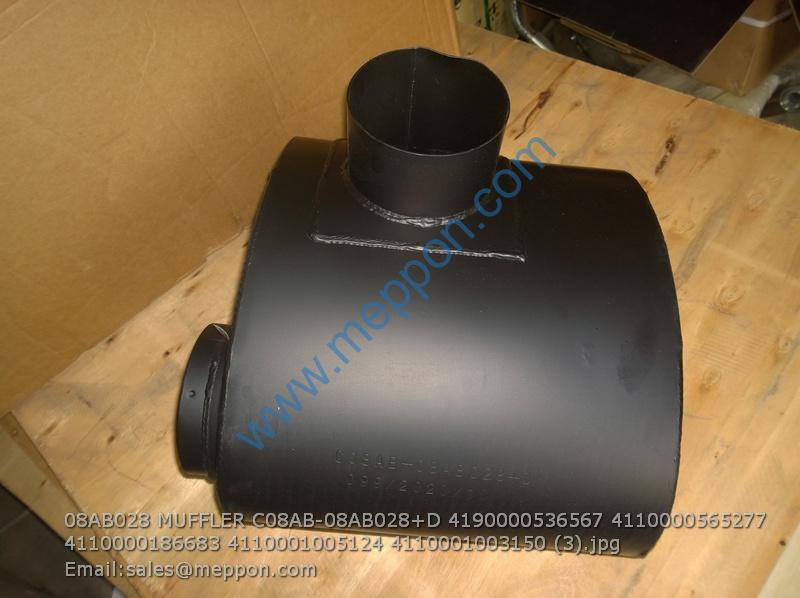 08AB028 MUFFLER C08AB-08AB028+D 4190000536567 4110000565277 4110000186683 4110001005124 4110001003150