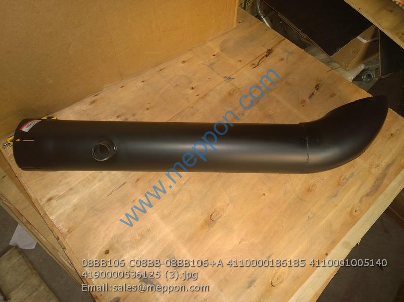 08BB106 C08BB-08BB106+A 4110000186185 4110001005140 4190000536125 PIPE PARTS