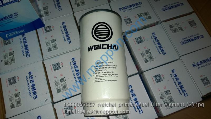 1000053557 weichai primary fuel filter element