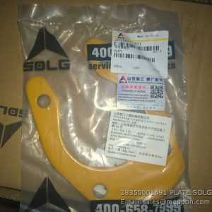 28350001491 PLATE SDLG G9138 G9165 G9190 G9220 PARTS