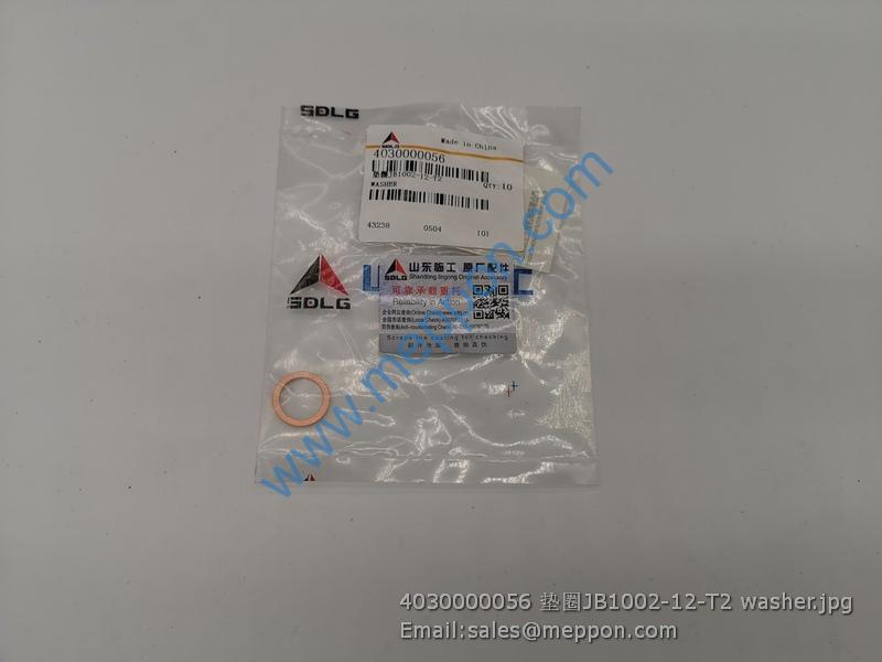 4030000056 JB1002-12-T2 washer SDLG