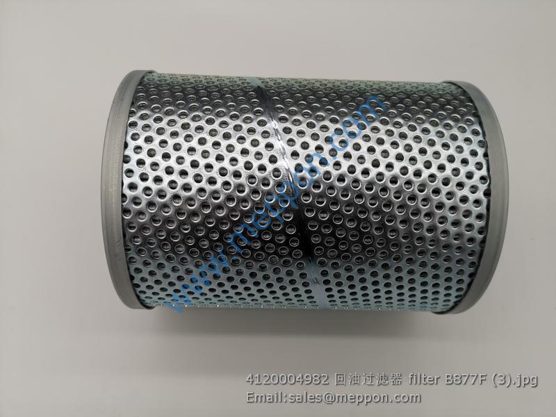 4120004982 filter B877F SDLG