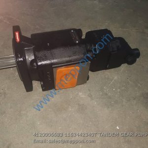 4120006683 1163442340T TANDEM GEAR PUMP SDLG
