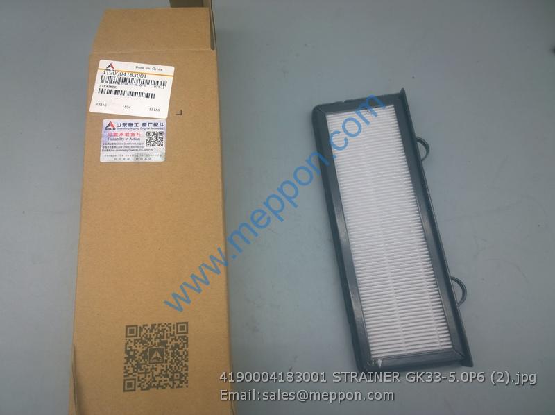 4190004183001 STRAINER GK33-5.0P6 SDLG