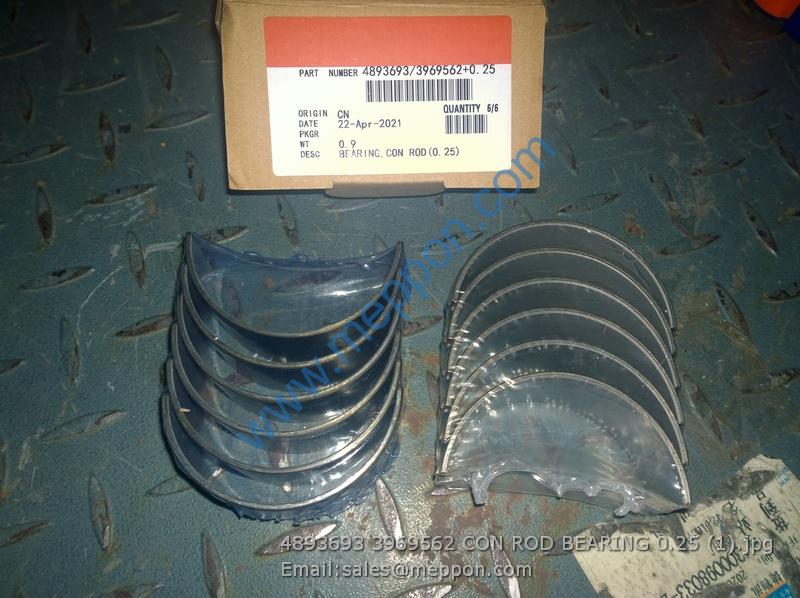 4893693 3969562 CON ROD BEARING 0.25