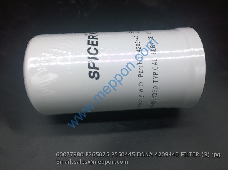 60077980 P765075 P550445 DNNA 4209440 FILTER