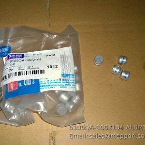 6105QA-1002104 ALUMINUM PLUG YUCHAI