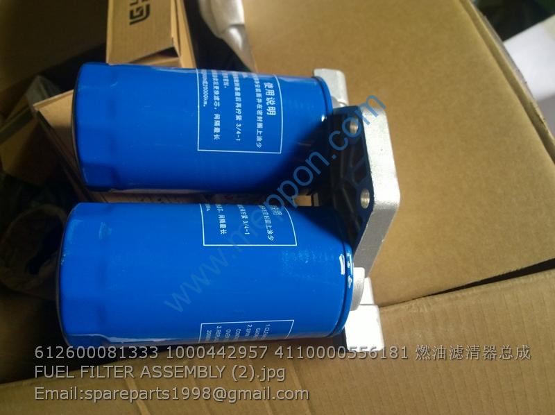 612600081333 1000442957 4110000556181 燃油滤清器总成 FUEL