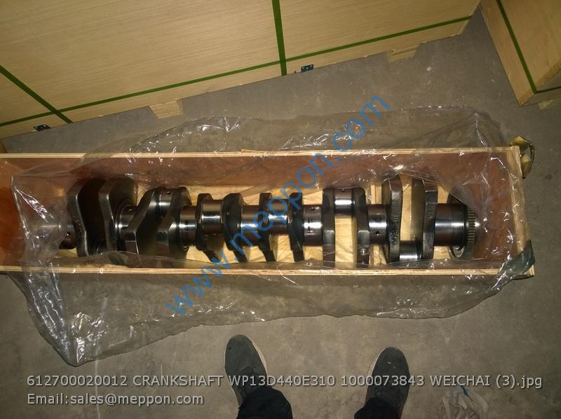 612700020012 CRANKSHAFT WP13D440E310 1000073843 WEICHAI