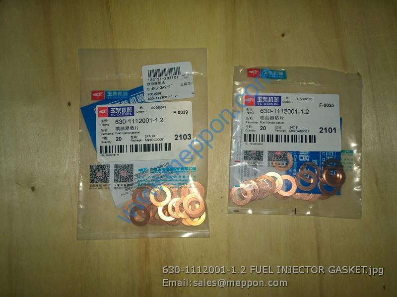 630-1112001-1.2 FUEL INJECTOR GASKET YUCHAI
