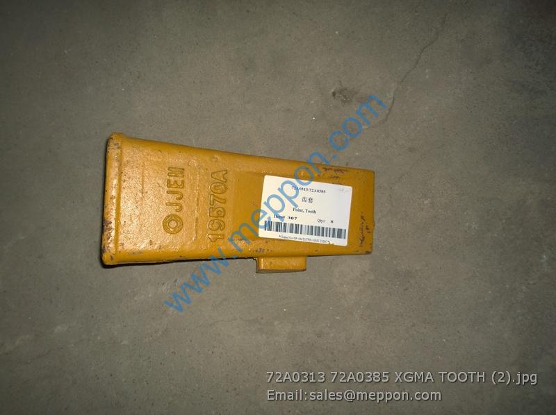 72A0313 72A0385 XGMA TOOTH