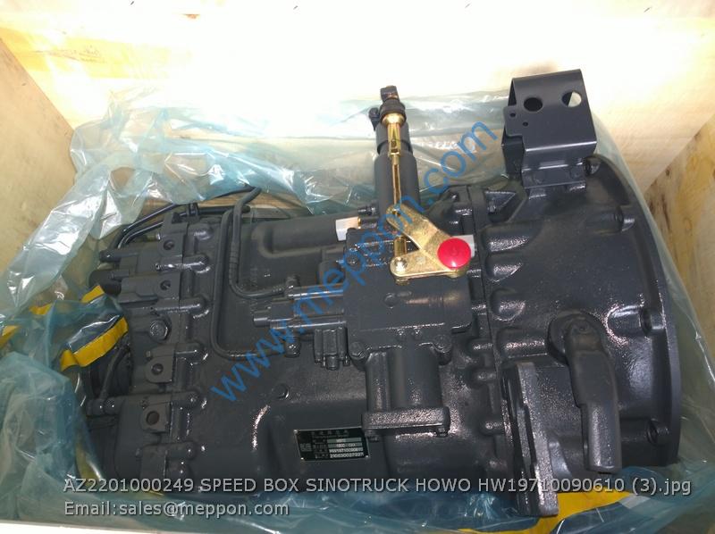 AZ2201000249 SPEED BOX SINOTRUCK HOWO HW19710090610