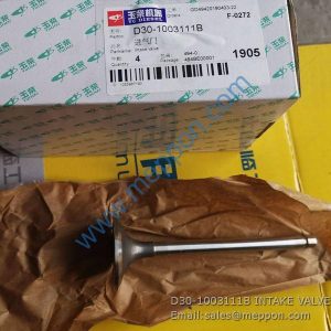 D30-1003111B INTAKE VALVE YUCHAI 4110000560145 SP114528 800150904