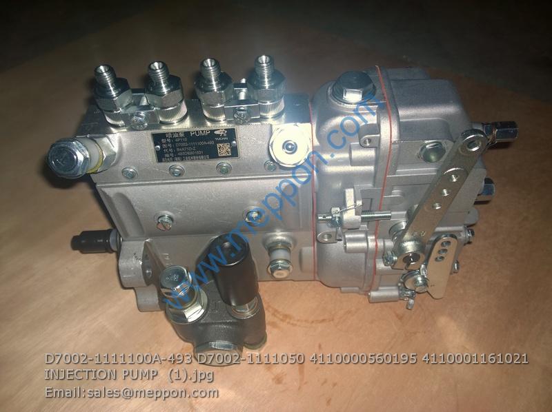 D7002-1111100A-493 D7002-1111050 4110000560195 4110001161021 INJECTION PUMP YUCHAI