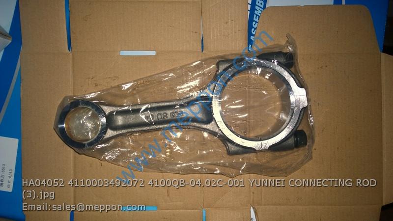 HA04052 4110003492072 4100QB-04.02C-001 YUNNEI CONNECTING ROD
