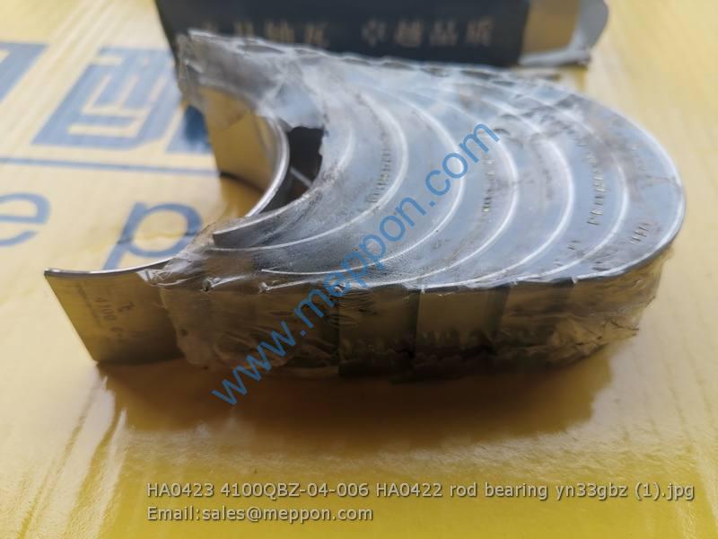 Ha0423 4100qbz 04 006 Ha0422 Rod Bearing Yn33gbz Meppon Co Ltd