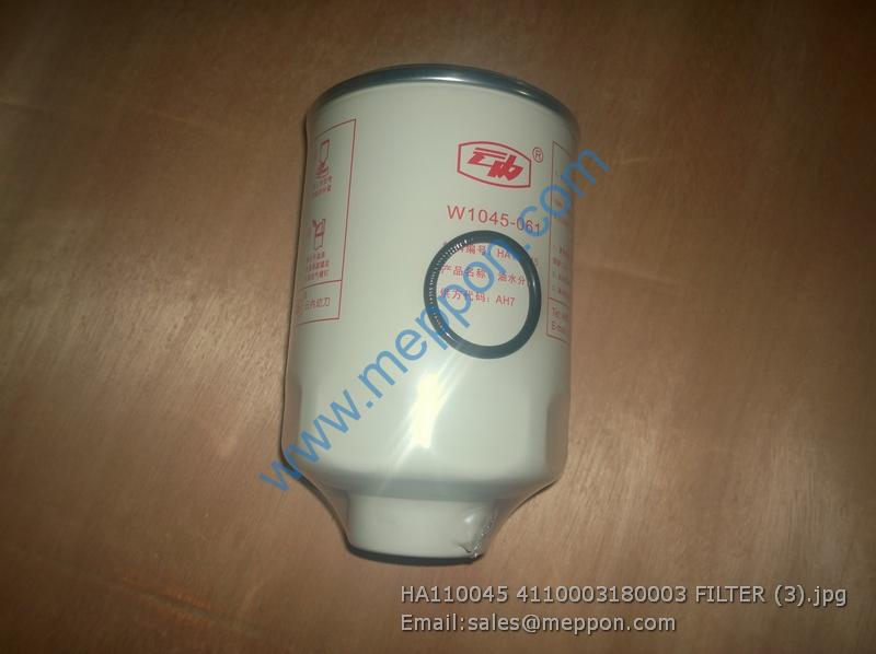 HA110045 4110003180003 FILTER YUNNEI SDLG