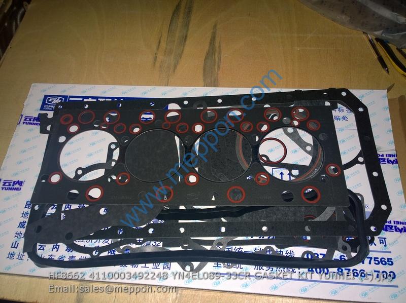 HF8662 4110003492248 YN4EL089-33CR GASKET KIT YUNNEI