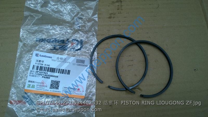 SP107541 0634402532 PISTON RING LIUGONG ZF