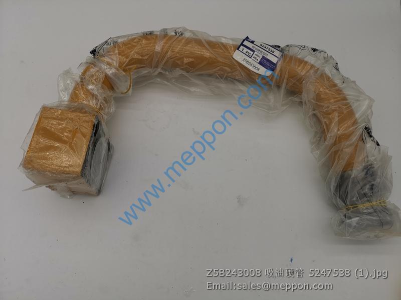 Z5B243008 5247538 Torque Converter Oil Return hose SEM660D