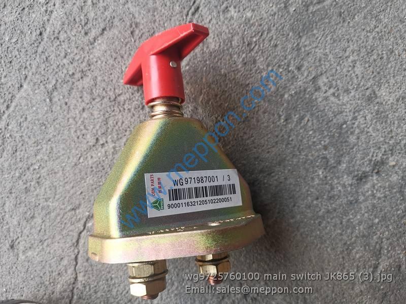 ぽこ wg9725760100 main switch JK865 SINOTRUCK HOWO – Meppon Co., Ltd