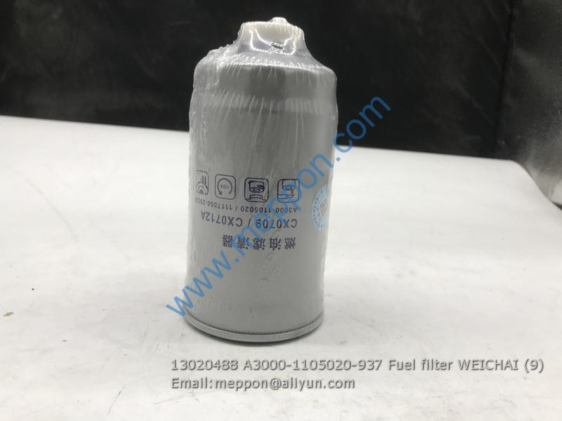 13020488 A3000-1105020-937 Fuel filter WEICHAI